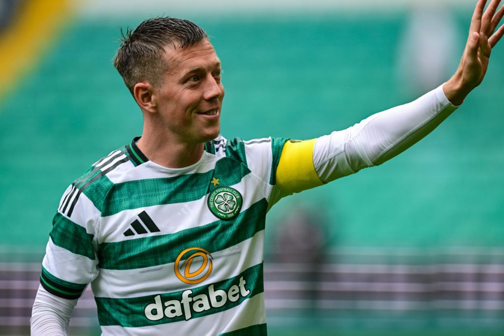 Callum McGregor after the Celtic v Newcastle United - Pre-Season Friendly