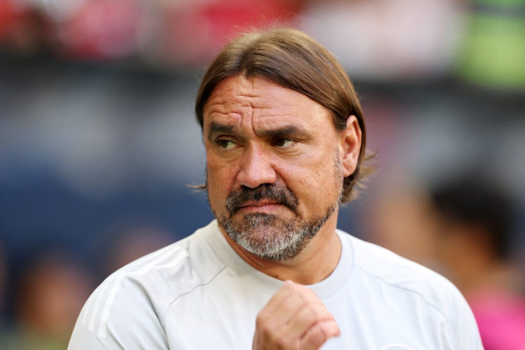 Daniel Farke managing Leeds United