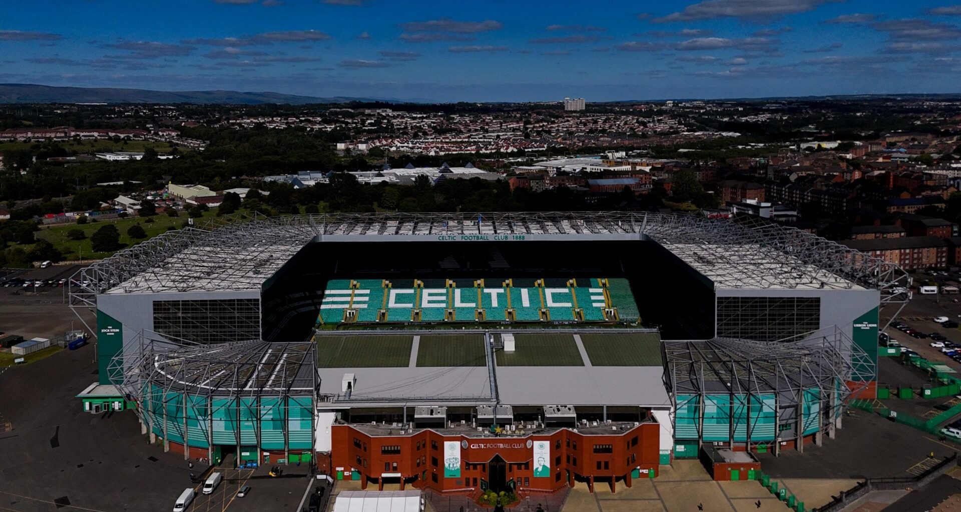 Stunning drone footage emerges as Celtic Park makeover enters its final stages