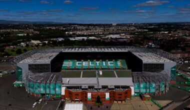Stunning drone footage emerges as Celtic Park makeover enters its final stages
