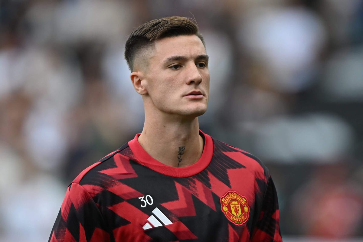 Manchester United’s Benjamin Sesko set to miss around a month with knee injury