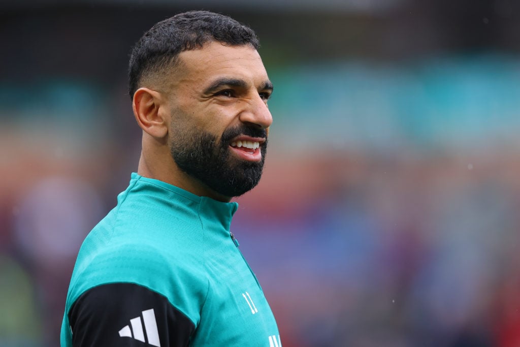 Mohamed Salah of Liverpool during the Premier League match between Burnley and Liverpool at Turf Moor
