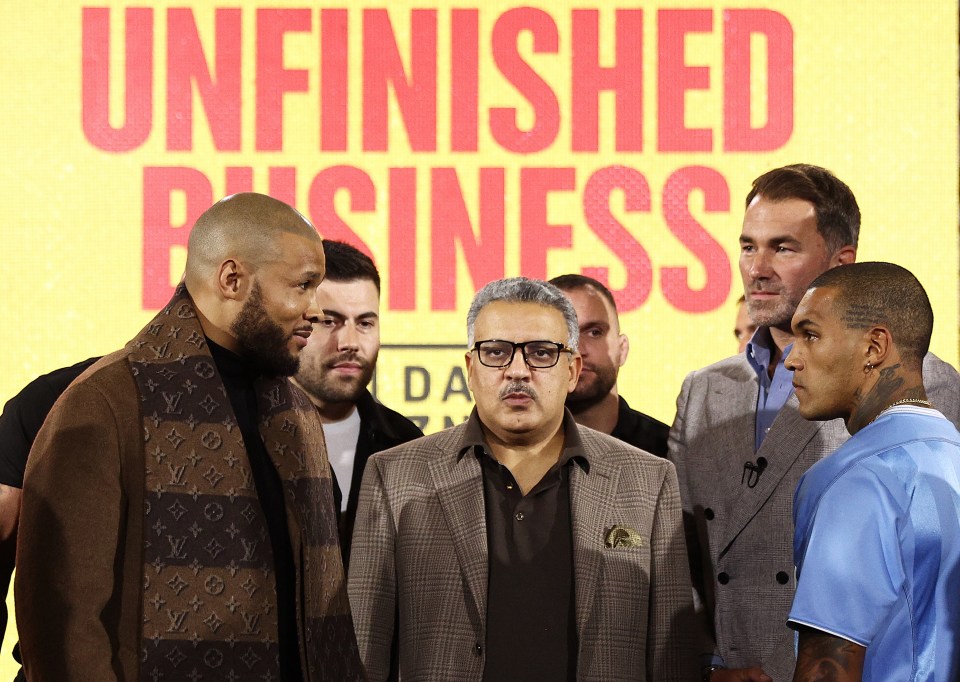 Eubank Jr and Benn will hit the scales on Friday ahead of this weekend's rematch