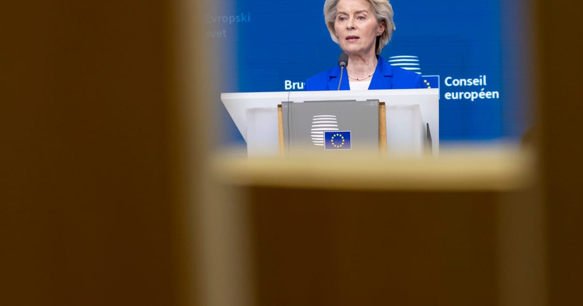 Ursula von der Leyen’s dangerous budget balancing act – POLITICO