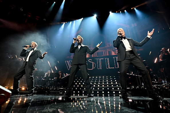 Westlife Perform At The Royal Albert Hall