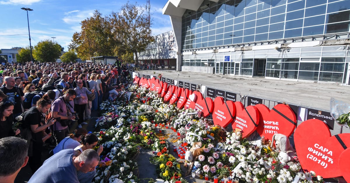 Serbia marks anniversary of train station disaster with protests – POLITICO