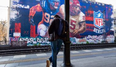 As Falcons arrive in Germany to face Colts, history is everywhere