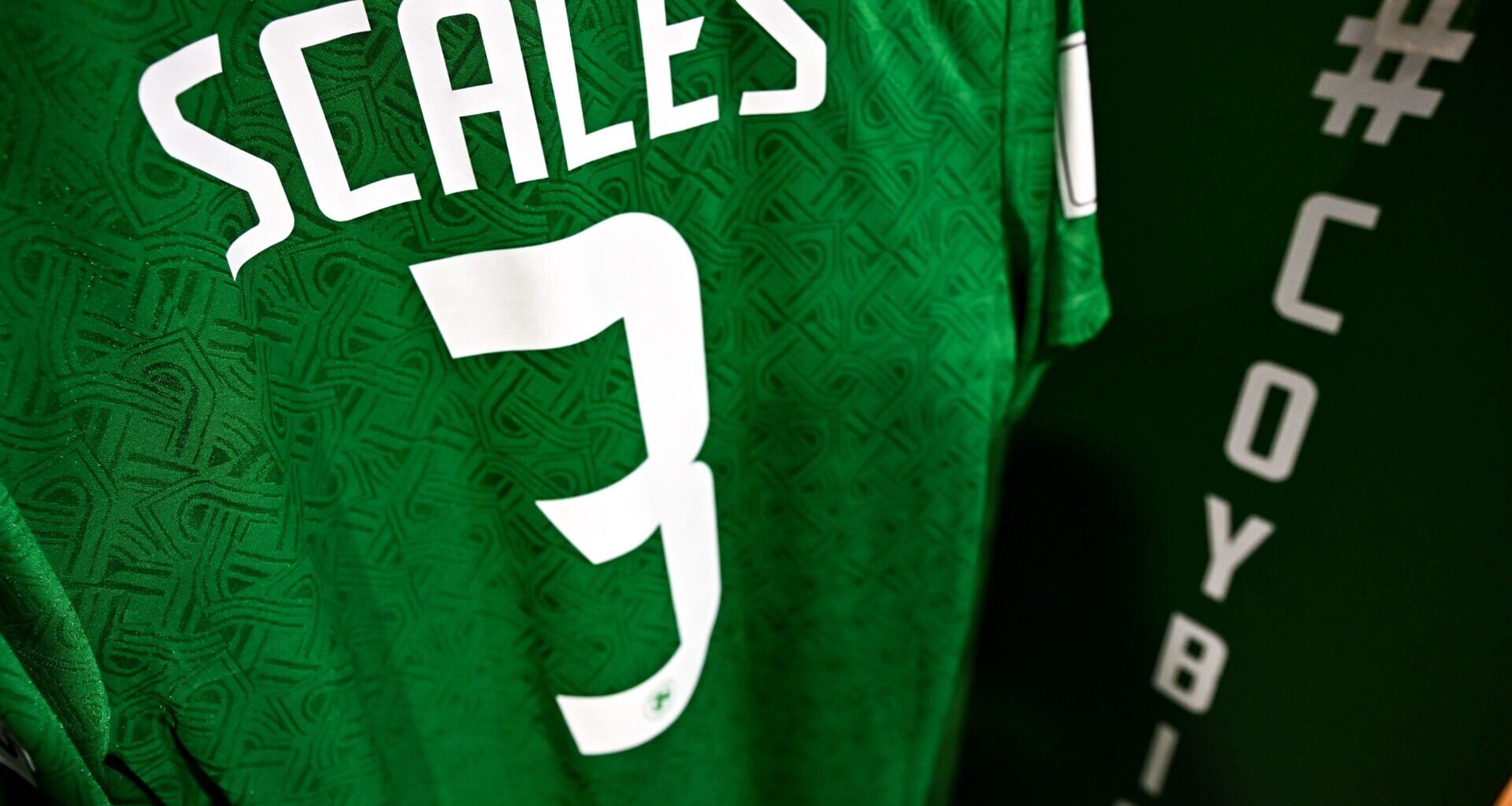 What Ray Houghton said about Celtic's Liam Scales live from the stadium after Ireland's win v Hungary