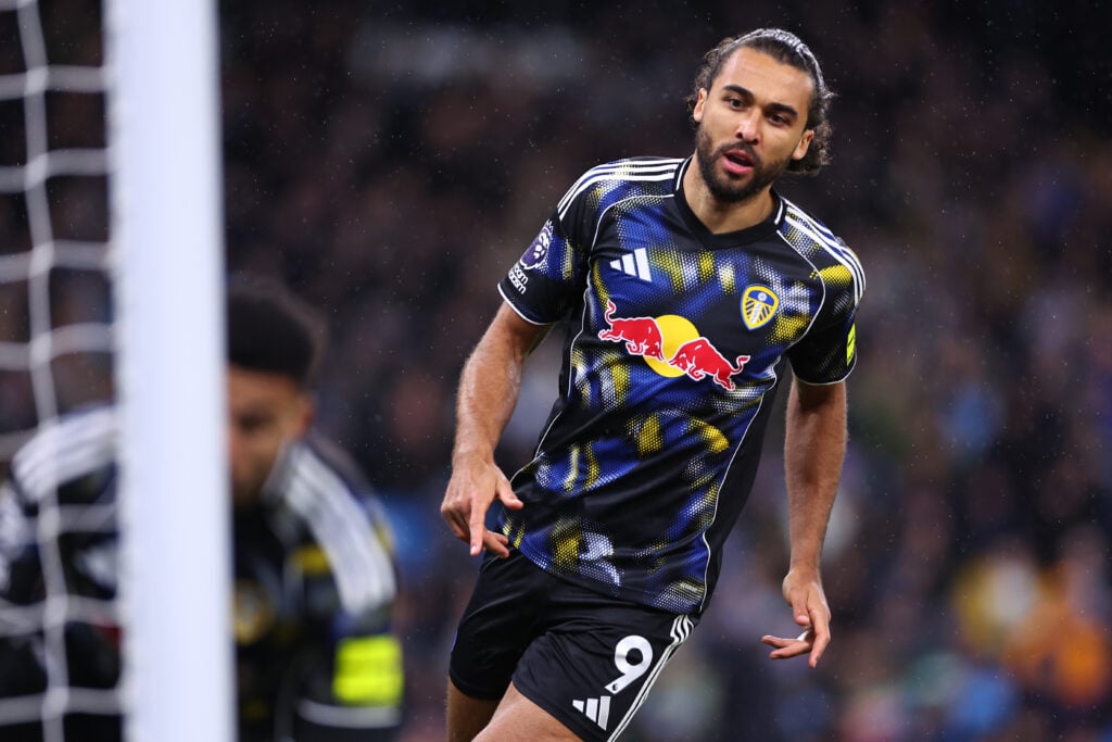 Dominic Calvert-Lewin during Leeds' defeat to City.