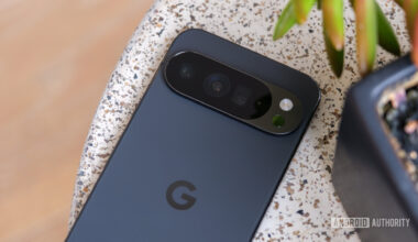 Google Pixel 10 Pro XL camera close up