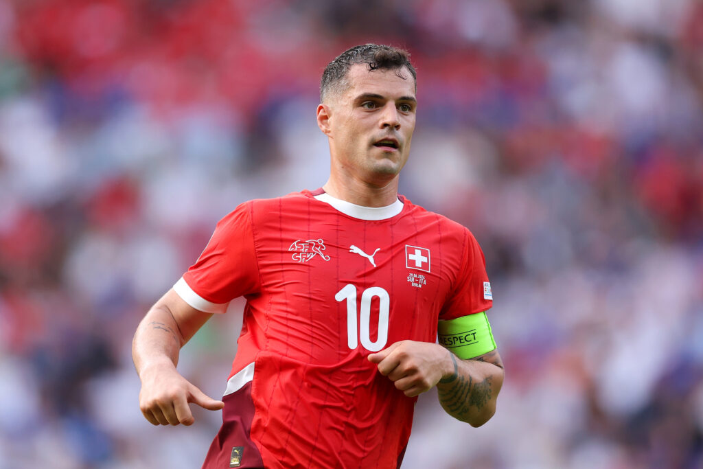 Sunderland captain Granit Xhaka plays for Switzerland
