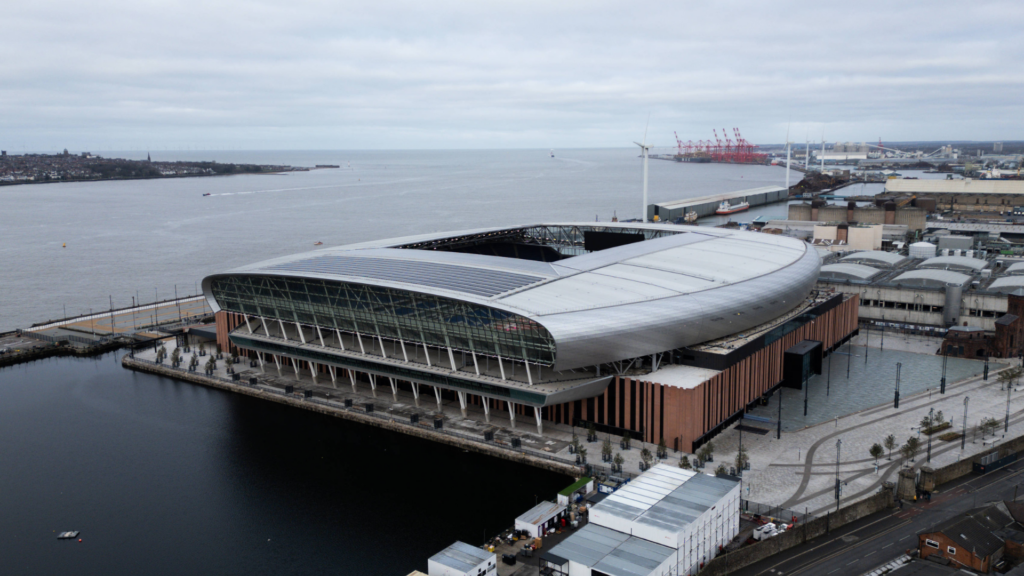 The Hill Dickinson Stadium at Bramley-Moore Dock
