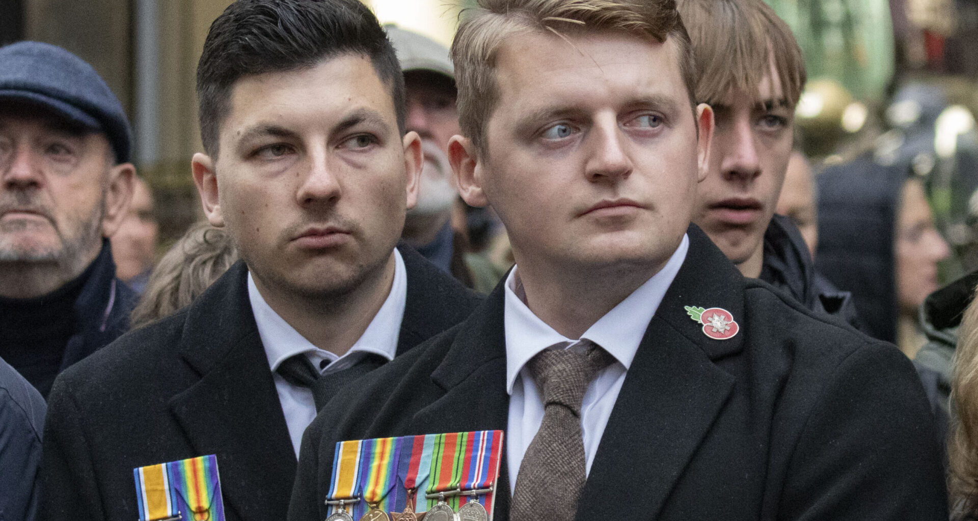Remembering the fallen on Remembrance Sunday in Edinburgh