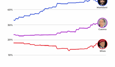 What the latest polls are showing in the Mamdani vs Cuomo NYC mayoral race | Elections News