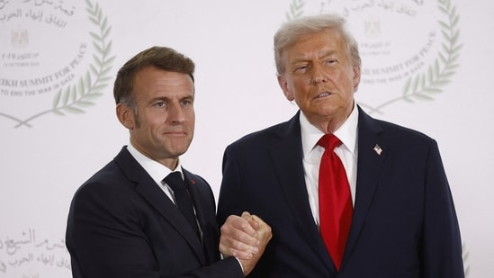 Donald Trump might have issues with his counterpart in France, Emmanuel Macron.(REUTERS)