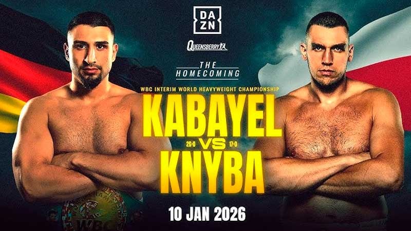 Agit Kabayel vs. Damian Knyba: Germany Opens 2026 With a Clash of Undefeated Heavyweights