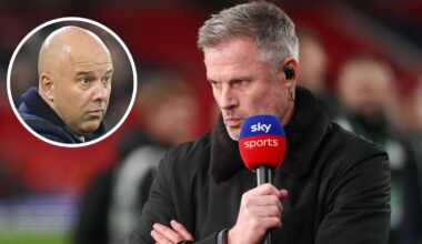 Jamie Carragher highlights huge Arne Slot mistake that could 'derail' the Reds' season
