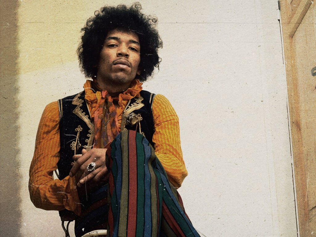 Jimi Hendrix in colour - Copenhagen 1967 by Bent Rej