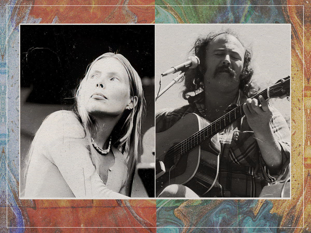 The album Joni Mitchell and David Crosby both worshipped
