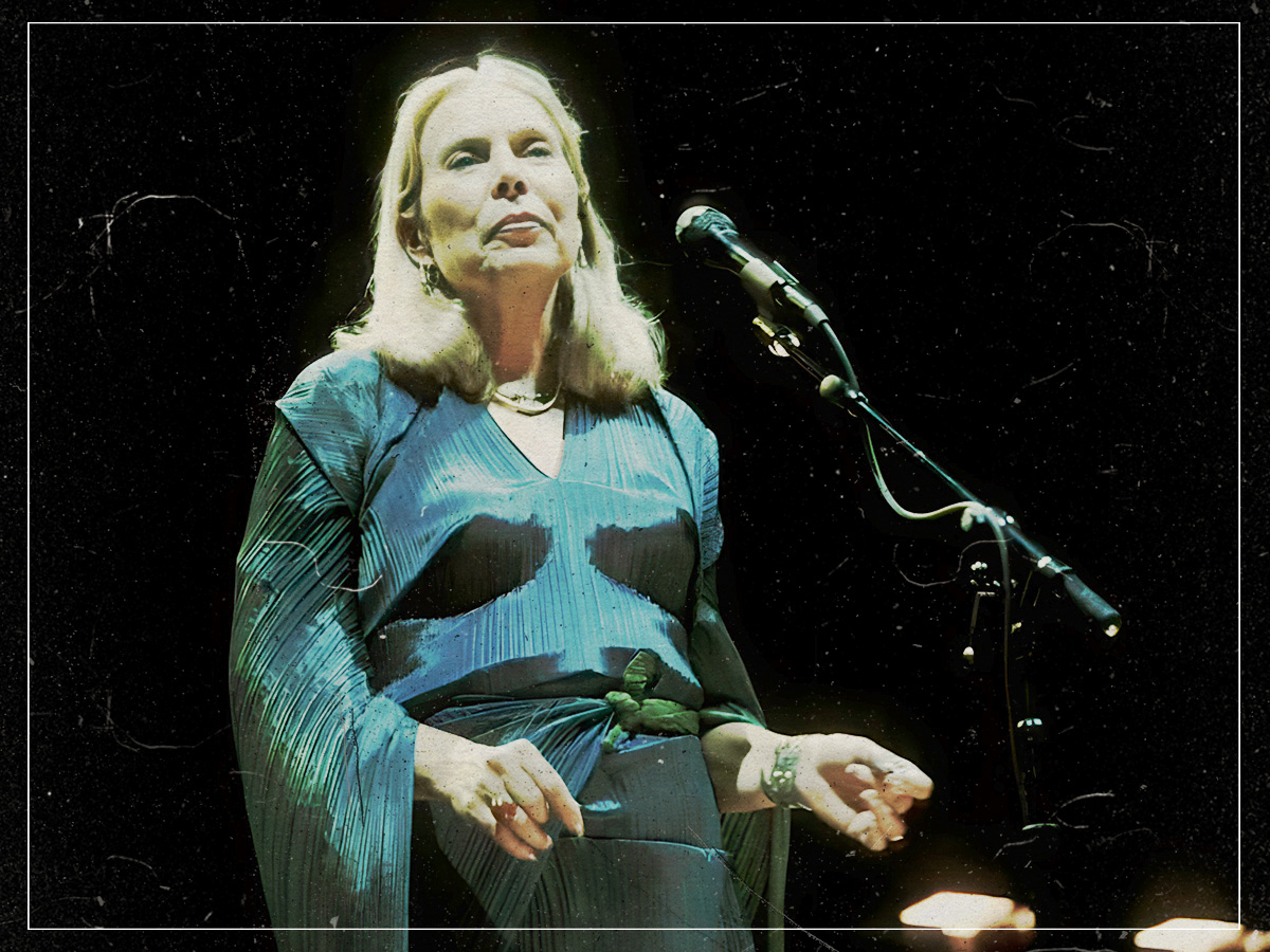The rock icon Joni Mitchell believes she outsold