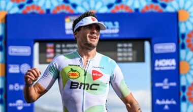 Former Olympic cycling champion Greg Van Avermaet wins 70.3 Ironman world title in his age group