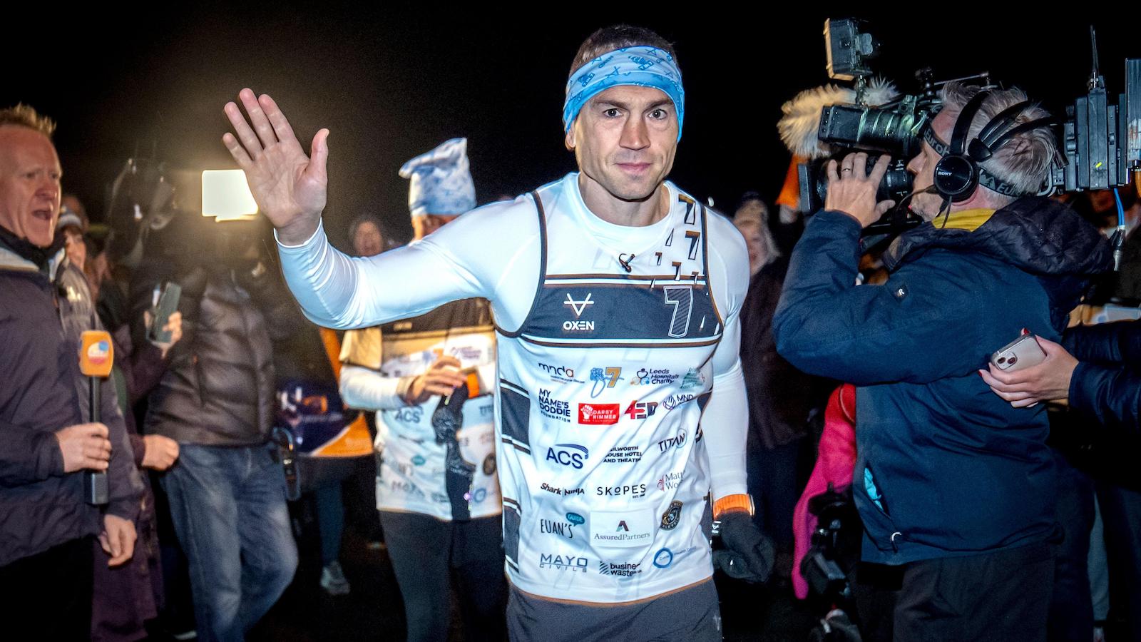 Kevin Sinfield's tribute to Rob Burrow on eve of latest challenge