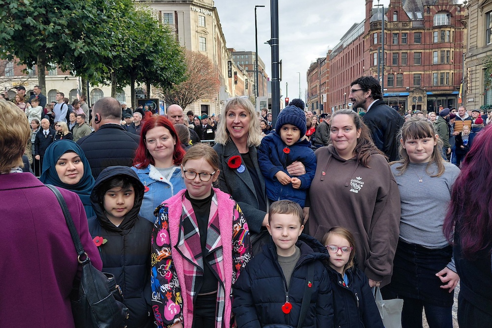 Lane End pupils represent Leeds schools at Remembrance Day ceremony