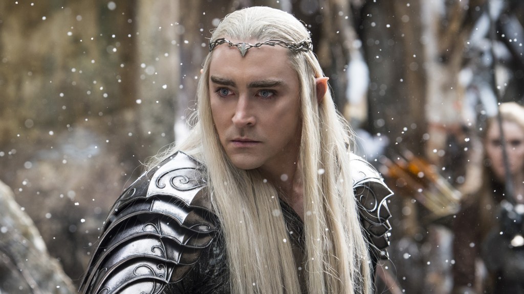 Lee Pace as Thranduil in The Hobbit movies