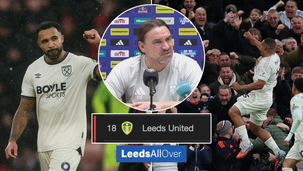 Daniel Farke's Leeds, Premier League table comment backfires
