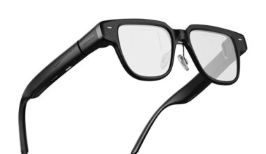 Lenovo AI Glasses V1 displace the Rokid Glasses as the lightest AI & AR glasses