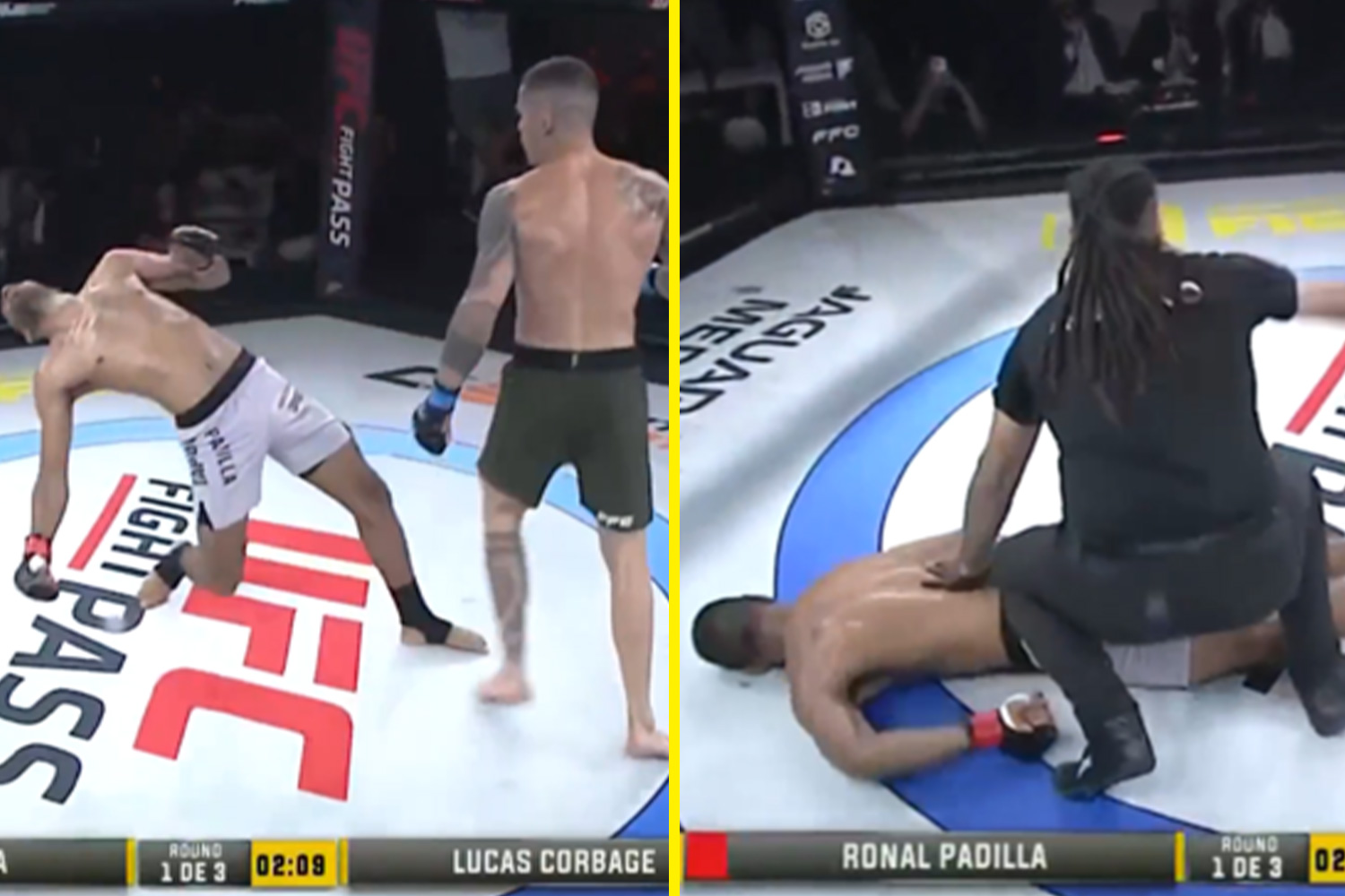 ‘Soul left his body’ — MMA fighter snaps rival’s head back in frightening face-plant KO