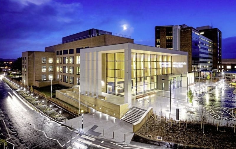 The defendant was then taken to Altnagelvin Hospital and the court heard while there "his behaviour escalated"