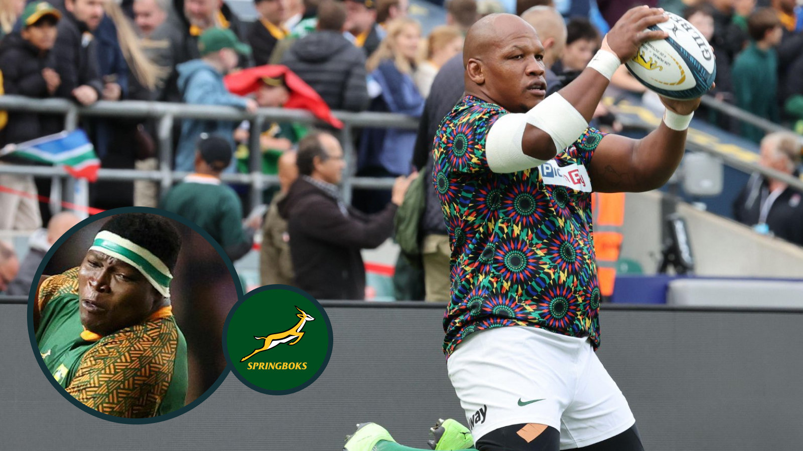 Rassie Erasmus brings in front-row duo to bolster Springboks