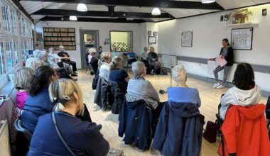 Sit, Get Fit, Get Healthy with Tracy Ferguson, of Newark and Grantham, aiming to break chair exercise world record in aid of Newark charities