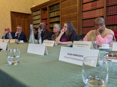 Bishop Anna hears from Archbishop Marinez of Brazil at Lambeth roundtable