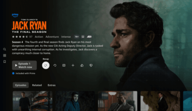 Amazon's Prime Video Launches AI-Generated Video Recaps