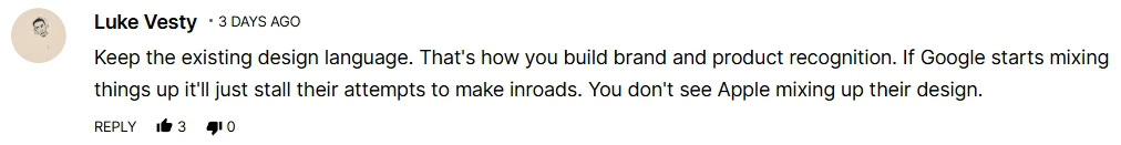 Reader comments on Pixel Watch design language (2)