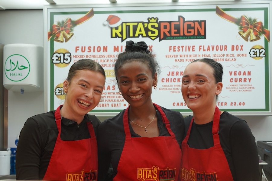 Vegan vegetarian Manchester Christmas markets 2025