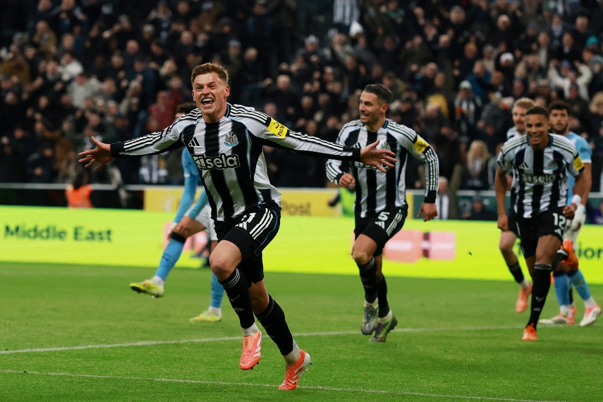 Newcastle vs Man City live: Result and final score from Premier League clash