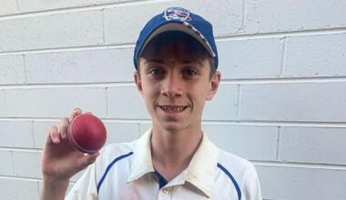 Teenagers spoil dad's tribute to boy killed in tragic cricket accident