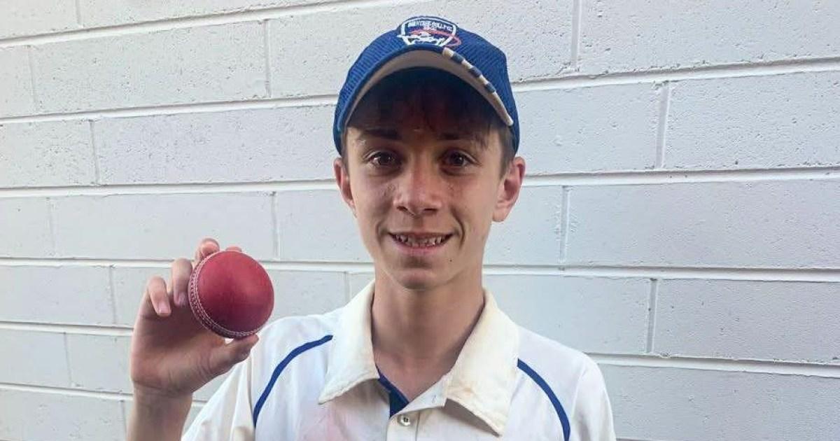 Teenagers spoil dad's tribute to boy killed in tragic cricket accident