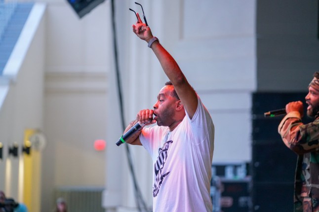 HUNTSVILLE, ALABAMA - JUNE 27: Young Bleed performs onstage during the Master P and the No Limit Soldiers Reunion at The Orion Amphitheater on June 27, 2025 in Huntsville, Alabama. (Photo by Julia Beverly/Getty Images)