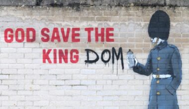 Mystery behind 'Banksy' artwork spotted in Windsor is solved | News UK