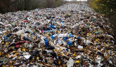 Fly-tipped waste measuring nearly 500ft long is threatening 'catastrophe' | News UK