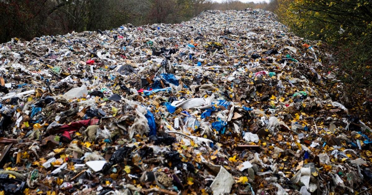 Fly-tipped waste measuring nearly 500ft long is threatening 'catastrophe' | News UK