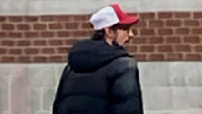 Image issued as part of Andover sexual assault investigation We were called to a report that an 18-year-old woman was inappropriately touched and spoken to on West Street at around 4pm on 23 October. The man officers would like to speak to has been described as: White 6ft 2ins tall Aged between 30-40 Skinny build Dark hair with dark brown beard and moustache He was wearing a dark puffer jacket, blue jeans, red and white cap, and sunglasses We believe the man in this image can help us with our investigation and would urge him, or anyone who knows his identity, to get in touch with us. If you recognise the man, or have information that could assist our investigation, please call 101 quoting reference 44250480605. picture: hampshire police