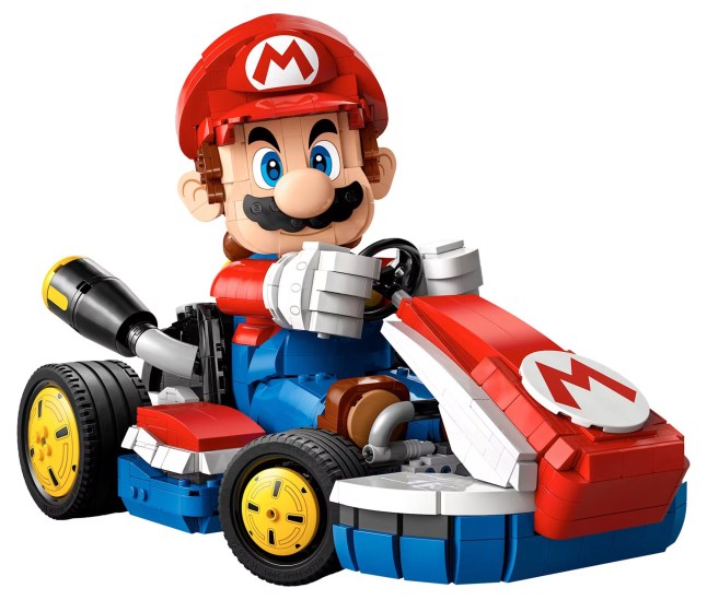 Screenshot of Lego Mario Kart set