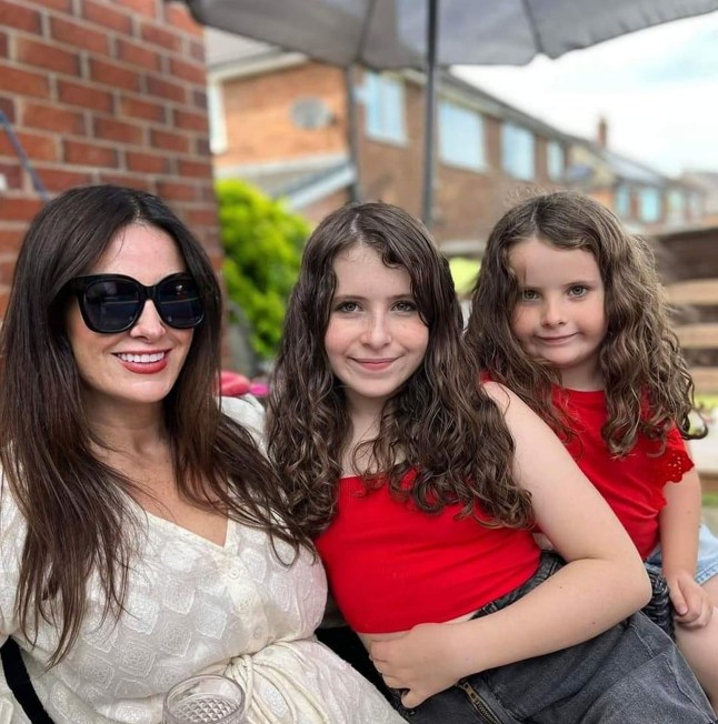 PIC FROM Kennedy News and Media (PIC SHOWS: VICTORIA ABOTORABI, 50, WITH DAUGHTERS YASMINE ABOTORABI, 15, AND ERIN ABOTORABI, 10) A mum suffering from an agonising five-month headache feared she was DYING and wrote goodbye letters to her kids - but it was a reaction to a common antibiotic. Victoria Abotorabi, who lives in Leeds, was prescribed a course of antibiotics to treat a suspected ear infection in June 2024. The 50-year-old began taking a three-week course of ciprofloxacin, which belongs to a group of antibiotics known as fluoroquinolones that are often used to treat a variety of bacterial infections. DISCLAIMER: While Kennedy News and Media uses its best endeavours to establish the copyright and authenticity of all pictures supplied, it accepts no liability for any damage, loss or legal action caused by the use of images supplied and the publication of images is solely at your discretion. SEE KENNEDY NEWS COPY - 0161 697 4266
