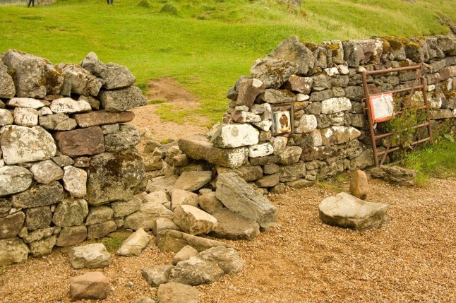 The damaged wall at Ardvreck Castle. // A charity has slammed ''entitled Instagram vandals" who pulled down an historic 500-year-old castle wall so they could take a better picture. Historic Assynt said visitors to Ardvreck Castle in Lairg in Scotland had "ripped down" part of the wall. Officials said tourists pulled down part of the structure to make a path so they could walk across a wet sand to get to the castle for a photo. The charity say is just one of many incidents of vandalism that have occurred as visitors "clamber" all over walls in the search of the perfect Instagram picture. Photo released 21/11/2025