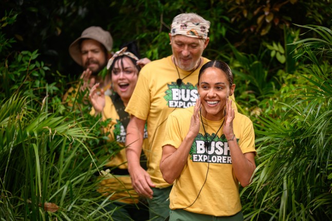 STRICT EMBARGO - NOT FOR USE BEFORE 22:30 GMT, 21 Nov 2025 - EDITORIAL USE ONLY Mandatory Credit: Photo by James Gourley/ITV/Shutterstock (15865425c) Bushtucker Trial, Dreaded Dunnies - Alex Scott 'I'm a Celebrity... Get Me Out of Here!' TV show, Series 25, Show 6, Australia - 21 Nov 2025